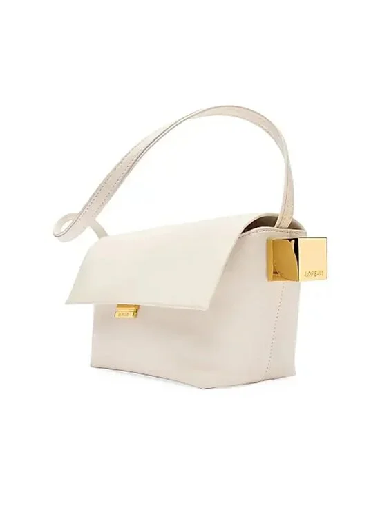 NWT Jacquemus Le Rond Carré Leather Shoulder Bag - Picture 2 of 14